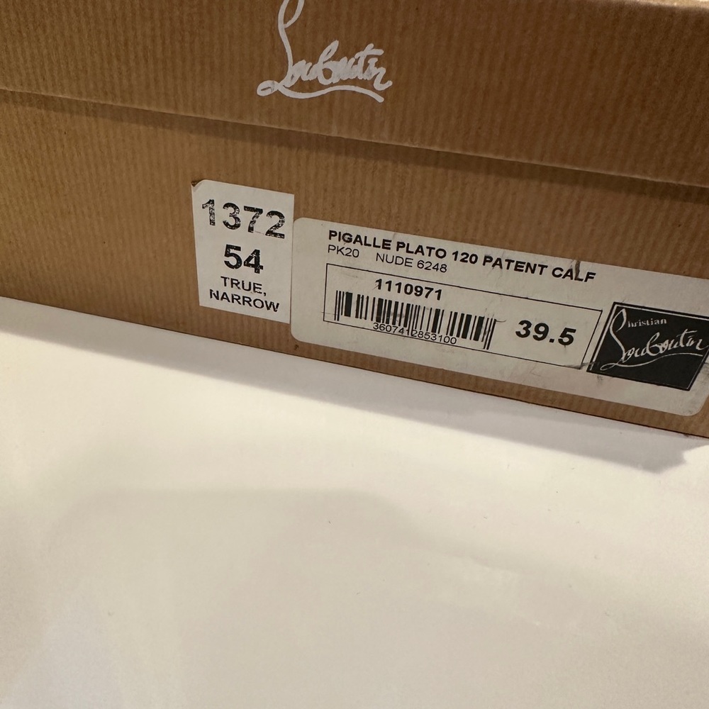 Christian Louboutin 39.5 nude heels - Picture 5 of 7